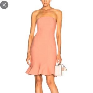 Cinq a Sept Calvina dress in salmon 0